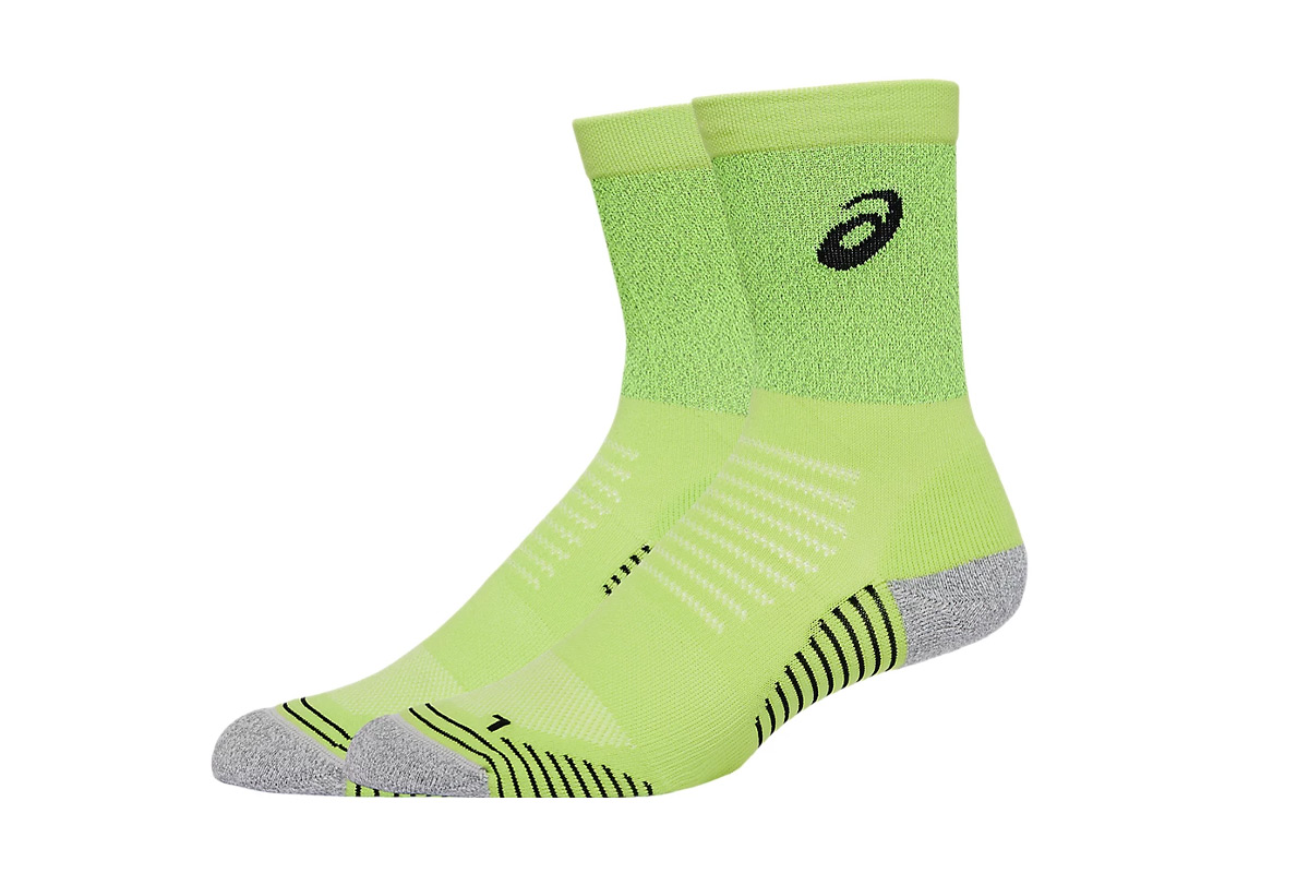 Asics Lite-Show Run Crew Sock Κάλτσες Μέχρι Τον Αστράγαλο (3013A866 300) Πράσινο